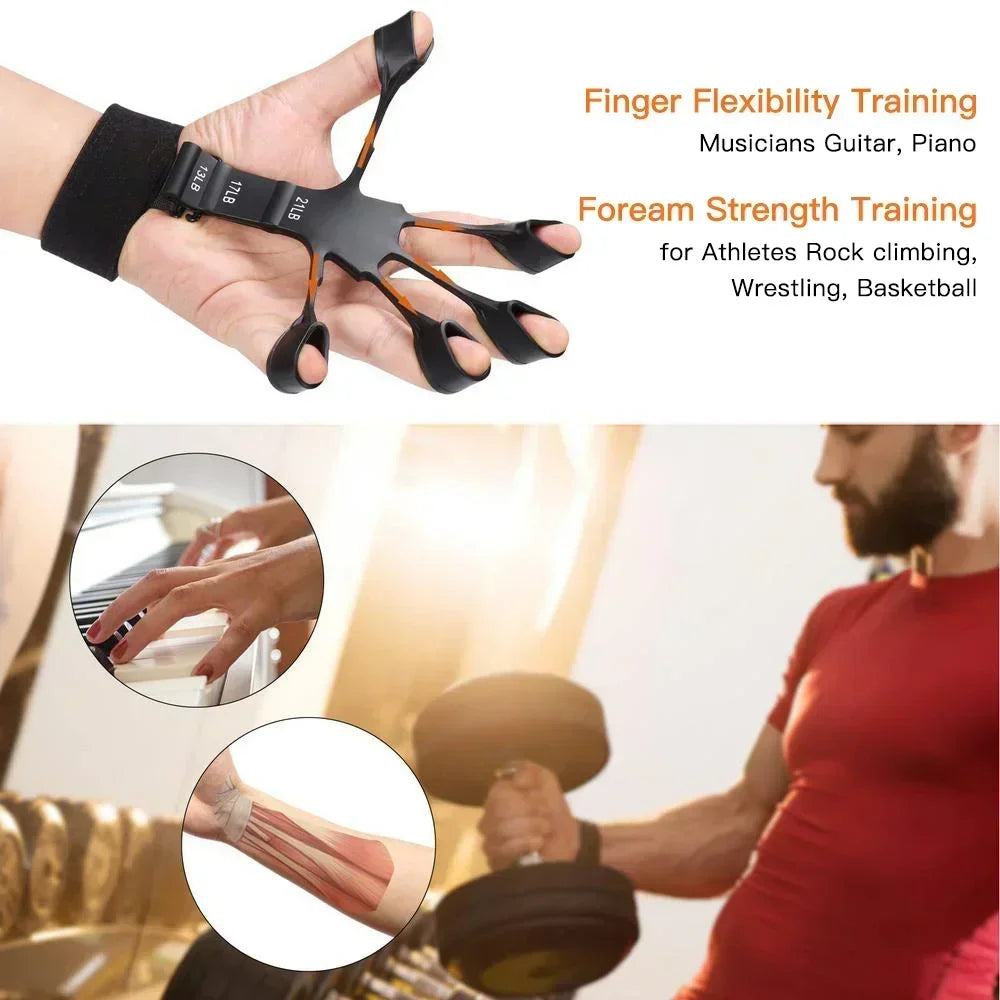 Professional Hand Grip Strengthening Set (10-100Kg) - Comprehensive Wrist Expander and Finger Exerciser for Forearm Muscle Rehabilitation and Fitness Enhancement